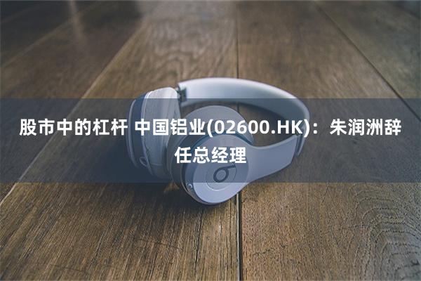 股市中的杠杆 中国铝业(02600.HK)：朱润洲辞任总经理