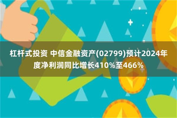 杠杆式投资 中信金融资产(02799)预计2024年度净利润同比增长410%至466%